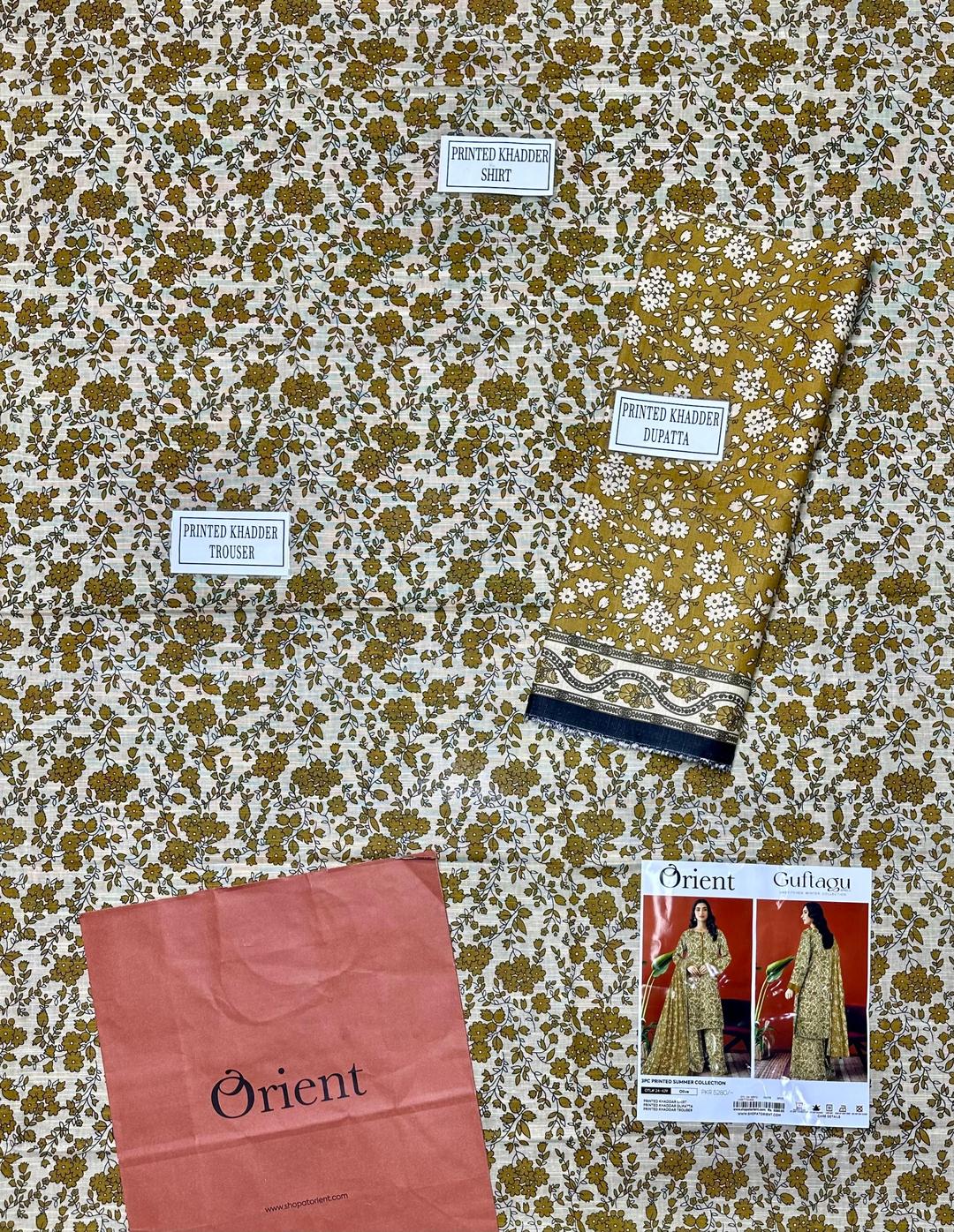 Women's 3pc Khaddar Unstitched