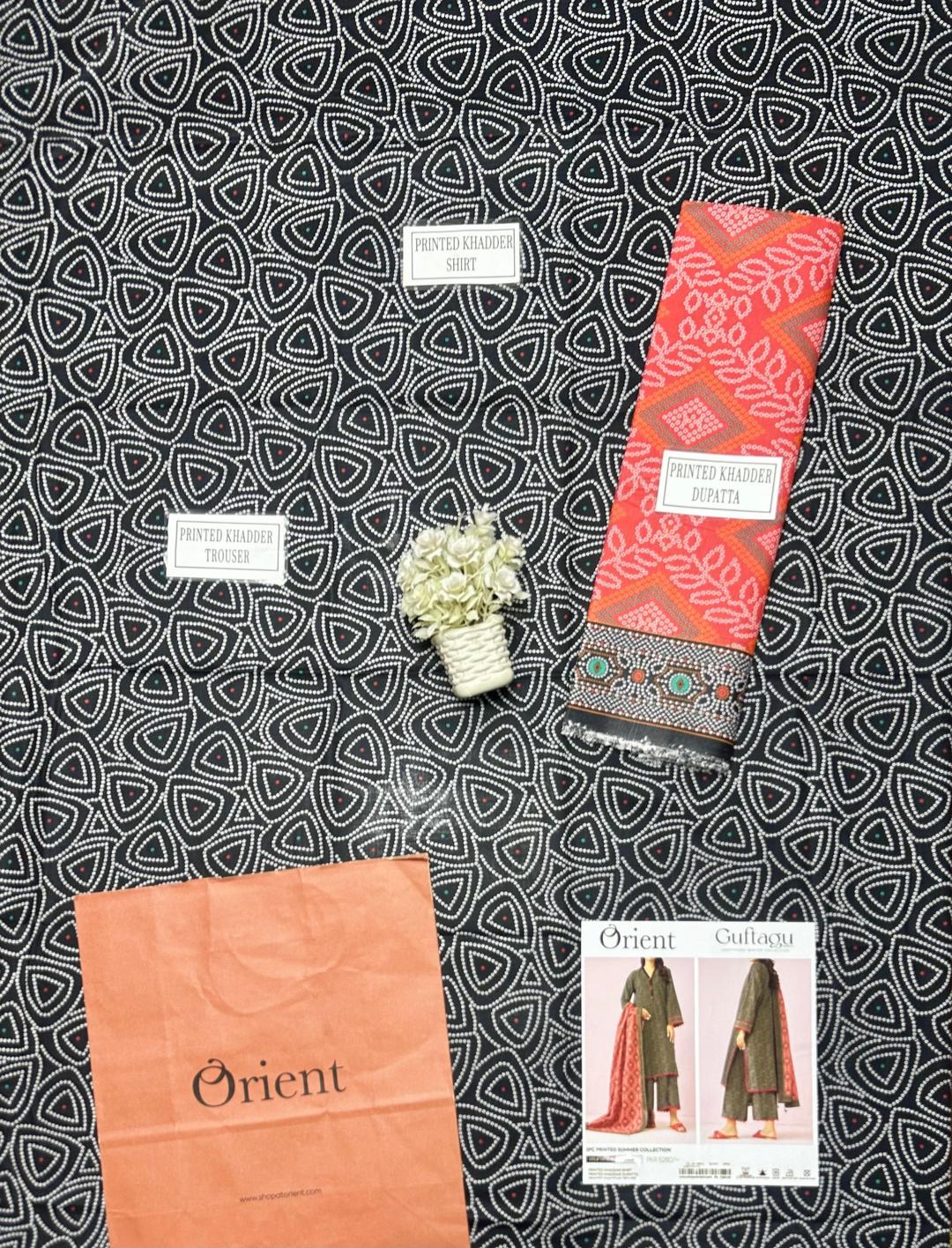 Women's 3pc Khaddar Unstitched