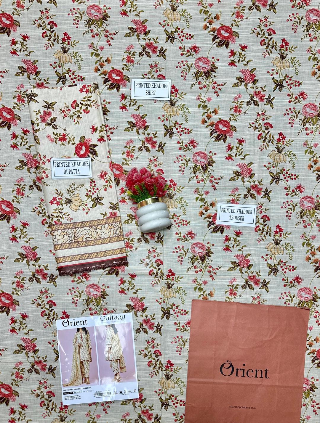 Women's 3pc Khaddar Unstitched