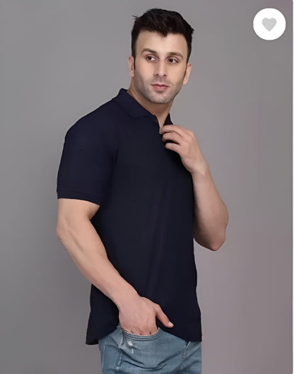 Men's Cotton Polo T-Shirt