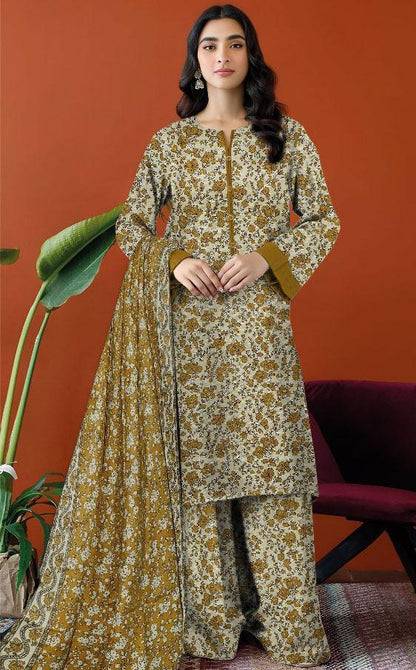 Women's  3pc Khaddar  Unstitched