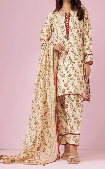 Women's  3pc Khaddar Unstitched