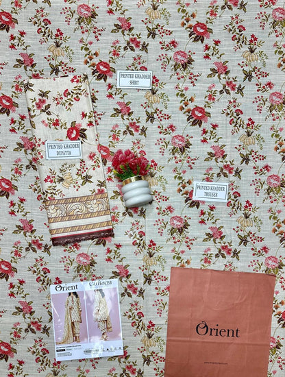 Women's  3pc Khaddar Unstitched