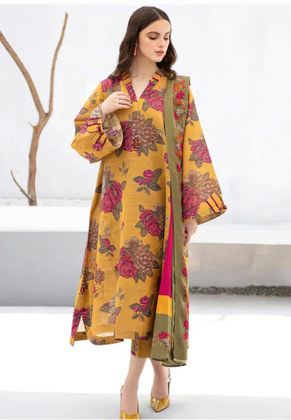 Premium Dhanak 3pc Unstitched
