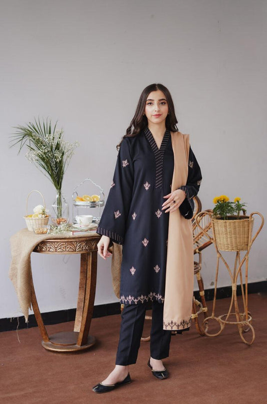 Premium Dhanak 3pc Unstitched