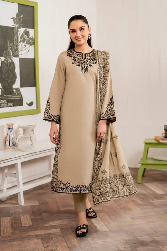 Premium Dhanak 3pc Unstitched