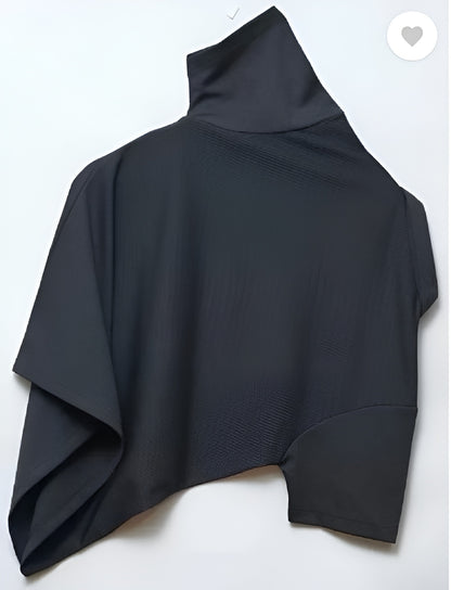 Men's Cotton Zipper Polo T-Shirt