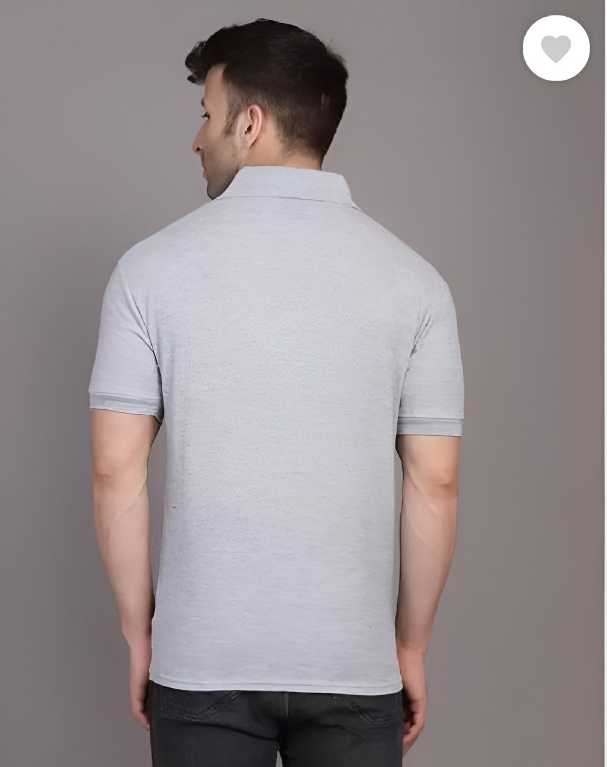 Men's Cotton Plain Polo T-Shirt