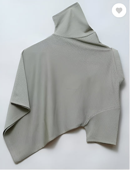 Men's Cotton Zipper Polo T-Shirt