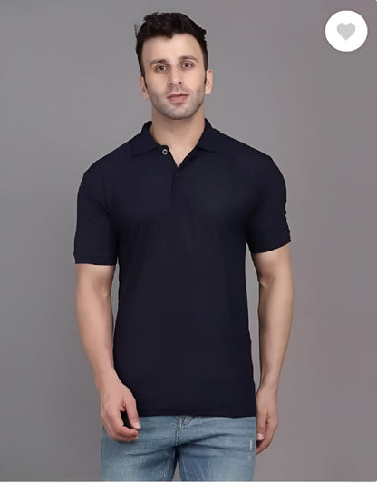 Men's Cotton Polo T-Shirt