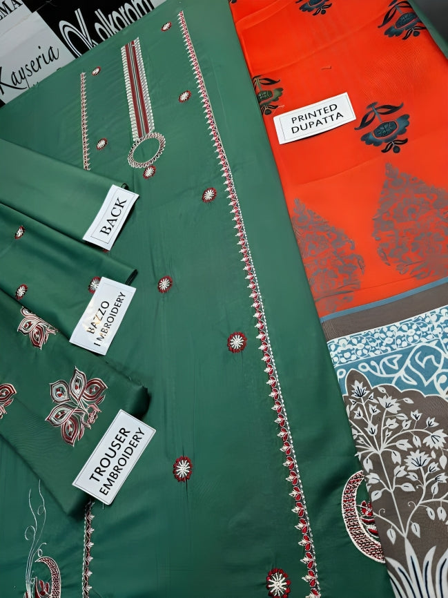 Premium Dhanak 3pc Unstitched