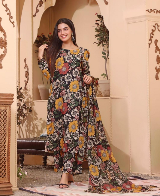 Premium Khaddar 3pc Unstitched